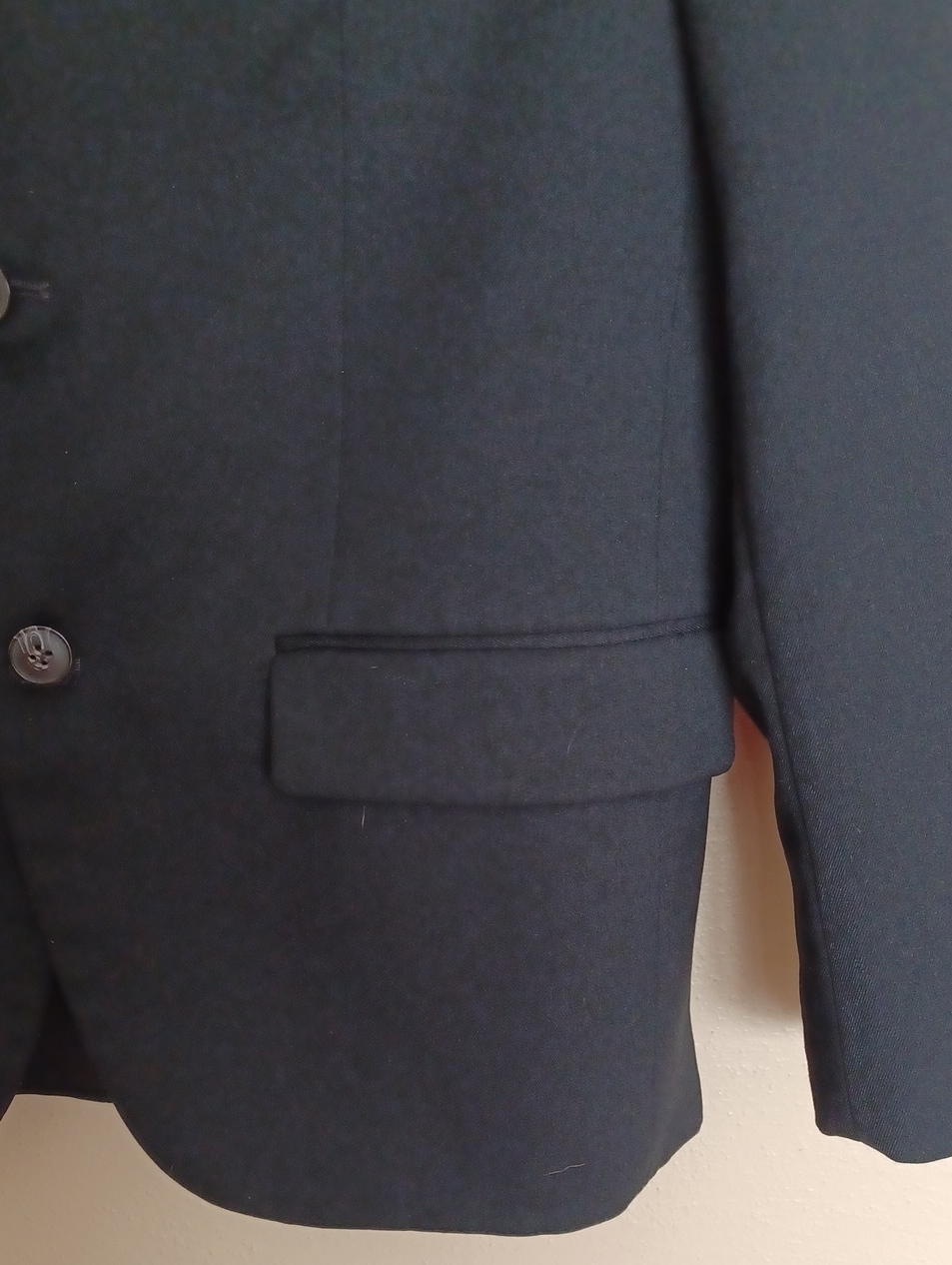 Bluffworks Gramercy Slim Fit Blazer Sport Coat Sz 38s Navy Slim Fit Nwot Travel — image 4 of 8